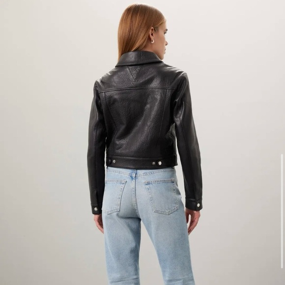 Veda Leather Jacket - Picture 3 of 11